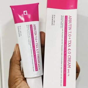 كريم وجه كوري أصلي من العلامة التجارية Tosowoong Arbutin 7  + حمض Tranexamic 4  تصبغ متلاشى حتى لون البشرة جديد 50 مللي للعناية بالوجه